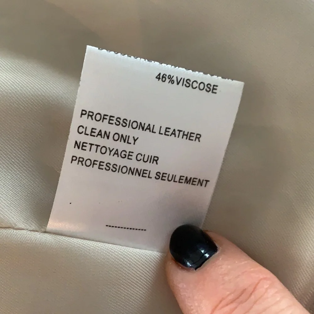 BB Dakota Kenrick Leather Draped Front Jacket - Picture 13 of 13